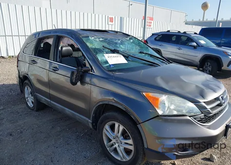 2010 Honda Cr-V Ex-L из США, поврежденный, VIN 5J6RE3H70AL008556